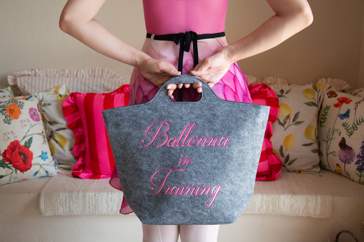 Ballerina in Training Large Bag