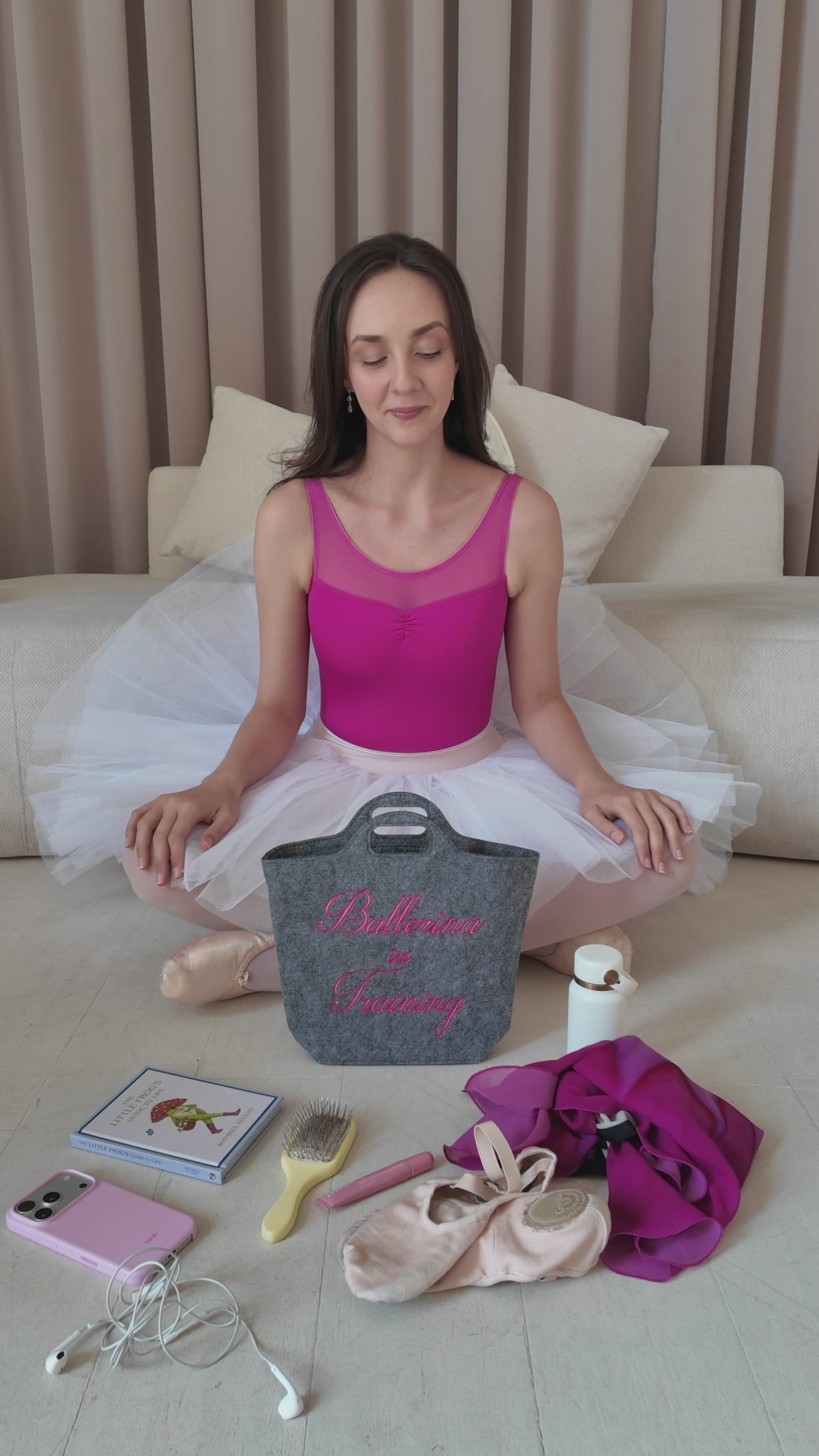 Ballerina In Training Mini Bag